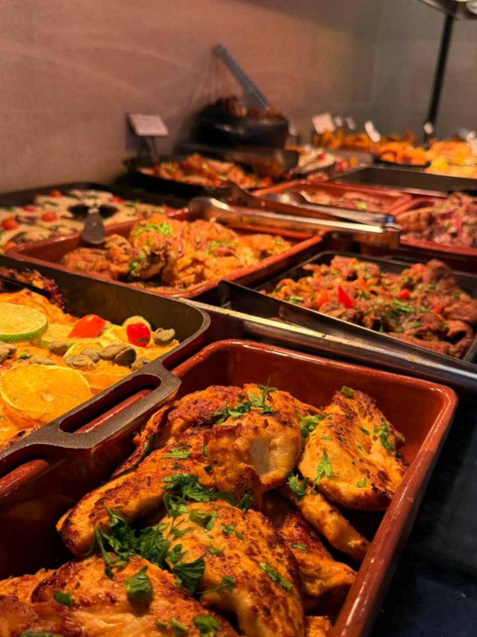 Ambiente do Gordino's Restaurante em Americana